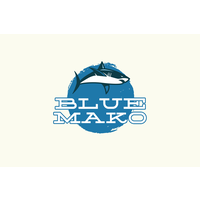 The Blue Mako logo, The Blue Mako contact details