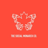 The Social Monarch Co. logo, The Social Monarch Co. contact details