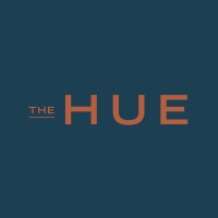 The Hue PR logo, The Hue PR contact details