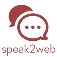 speak2web logo, speak2web contact details