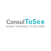 ConsulToSee logo, ConsulToSee contact details