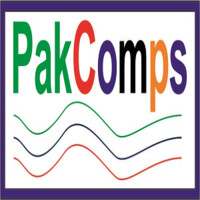 PakComps logo, PakComps contact details