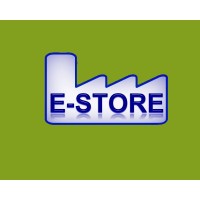 E-STORE logo, E-STORE contact details