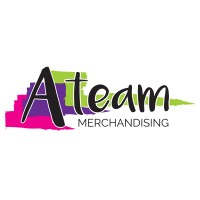 A Team Merchandising logo, A Team Merchandising contact details