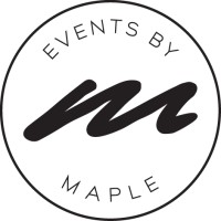 Events by Maple logo, Events by Maple contact details