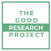 The Good Research Project logo, The Good Research Project contact details