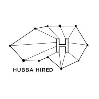 HUBBA HIRED logo, HUBBA HIRED contact details