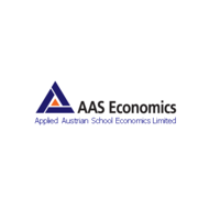 AAS Economics logo, AAS Economics contact details