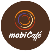 mobiCafé - coffee is coming. logo, mobiCafé - coffee is coming. contact details