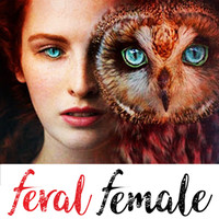 Feral Female logo, Feral Female contact details