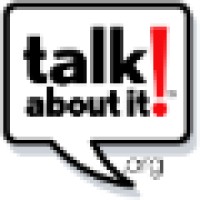 The 'Talk About It!' Company logo, The 'Talk About It!' Company contact details