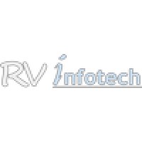 R V Infotech logo, R V Infotech contact details