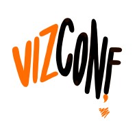 VizConf logo, VizConf contact details