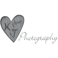 K plus J Photography logo, K plus J Photography contact details