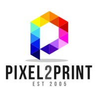 Pixel2Print logo, Pixel2Print contact details