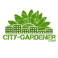 The City Gardener logo, The City Gardener contact details