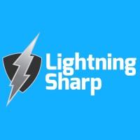 Lightning Sharp logo, Lightning Sharp contact details