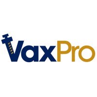 VaxPro logo, VaxPro contact details