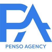 The Penso Agency logo, The Penso Agency contact details