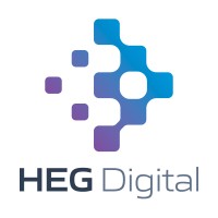 HEG Digital logo, HEG Digital contact details