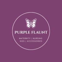 PURPLE FLAUNT logo, PURPLE FLAUNT contact details