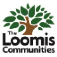 The Loomis Communities logo, The Loomis Communities contact details