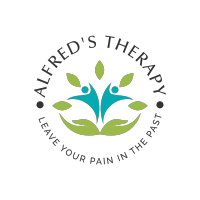 Alfred's Therapy logo, Alfred's Therapy contact details