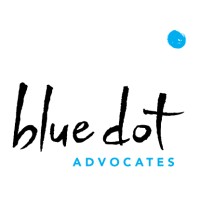 Blue Dot Advocates logo, Blue Dot Advocates contact details