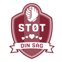 Støt Din Sag logo, Støt Din Sag contact details