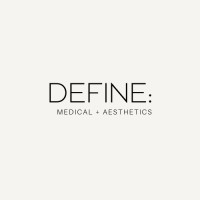 DEFINE: Medical + Aesthetics logo, DEFINE: Medical + Aesthetics contact details