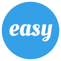 იზი • easy logo, იზი • easy contact details