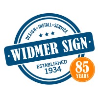 Widmer Sign Co logo, Widmer Sign Co contact details