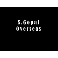 S.GOPAL OVERSEAS logo, S.GOPAL OVERSEAS contact details