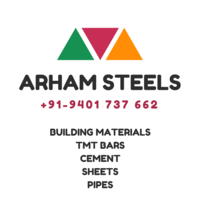 Arham Steels logo, Arham Steels contact details