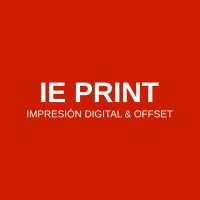 IE PRINT logo, IE PRINT contact details