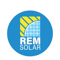 REM Solar logo, REM Solar contact details