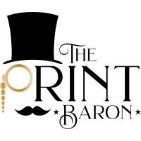 The Print Baron logo, The Print Baron contact details