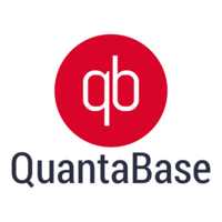 QuantaBase logo, QuantaBase contact details