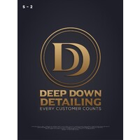 Deep Down Detailing logo, Deep Down Detailing contact details