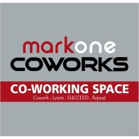 Markone coworks logo, Markone coworks contact details