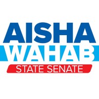 Aisha Wahab for State Senate logo, Aisha Wahab for State Senate contact details