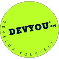 DevYou logo, DevYou contact details