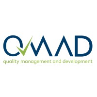 QMAD logo, QMAD contact details