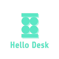 Hello Desk logo, Hello Desk contact details