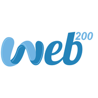 Web200 logo, Web200 contact details