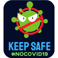 Keep-Safe - NoCovid19 logo, Keep-Safe - NoCovid19 contact details