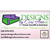 Designs by Cori Ann logo, Designs by Cori Ann contact details