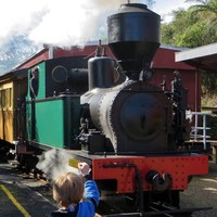 Glen Afton Heritage Railway logo, Glen Afton Heritage Railway contact details