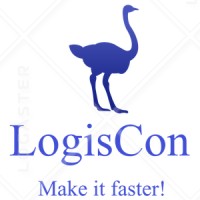 LogisCon logo, LogisCon contact details