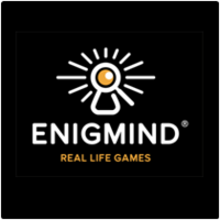 ENIGMIND logo, ENIGMIND contact details